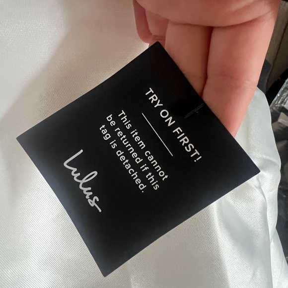 Lulus Classy Aesthetic White Taffeta Bow Midi Dress With Pockets - Size M - Picture 2 of 3